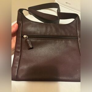 SAK leather cross body brown